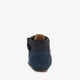 Leren babyschoenen donkerblauw