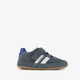 Suede babyschoenen blauw