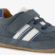 Suede babyschoenen blauw