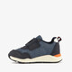 Kinder sneakers blauw oranje