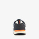 Kinder sneakers blauw oranje