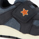 Kinder sneakers blauw oranje