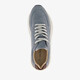 Suède heren sneakers blauw