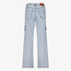 Dames cargo jeans lichtblauw