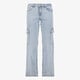 TwoDay dames cargo jeans lichtblauw