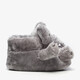 Unisex pantoffels olifant grijs