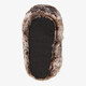 Heren pantoffels hond bruin