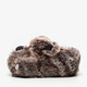 Heren pantoffels hond bruin