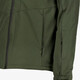 Gewatteerde heren softshell jas groen