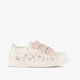 Blue box meisjes sneakers wit met bloemen