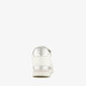 Dames sneakers met rits en veter wit