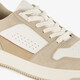 Heren sneakers beige wit