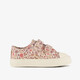 Meisjes sneakers met bloemenprint roze