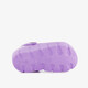 Meisjes klompen met glitters paars