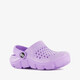 Meisjes klompen met glitters paars
