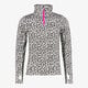 Mountain Peak kinder skipully met rits luipaardprint