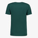 Heren T-shirt katoen ronde hals smaragdgroen