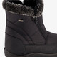 Gevoerde dames snowboots zwart