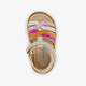 Meisjes sandalen metallic goud roze