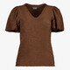 Dames top bruin