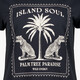 Dames T-shirt met opdruk zwart