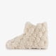 Dames pantoffels hoog wit