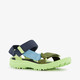 Jongens sandalen blauw groen