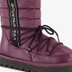 Gevoerde dames snowboots bordeauxrood