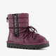 Gevoerde dames snowboots bordeauxrood