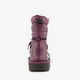 Gevoerde dames snowboots bordeauxrood