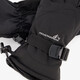 Heren softshell skihandschoenen zwart