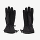 Dames softshell skihandschoenen zwart