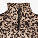 Dames skipully met rits luipaardprint
