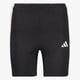 W 3S SJ BK dames sportshort zwart
