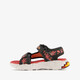 Mega-Splash 4K jongens sandalen zwart rood
