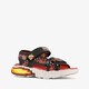 Mega-Splash 4K jongens sandalen zwart rood