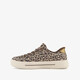 Bobs Social dames sneakers luipaardprint
