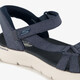 Slip-ins: GO WALK Flex Illuminate sandalen blauw