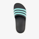 Adilette Aqua kinder badslippers zwart blauw