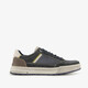 Leren heren veterschoenen blauw