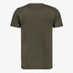 Heren T-shirt katoen V-hals groen
