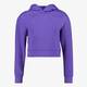 Osaga cropped meisjes sport hoodie paars