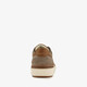 Leren heren veterschoenen beige bruin