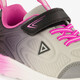 Meisjes sportschoenen zwart roze