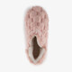 Dames pantoffels hoog roze