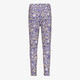 Meisjes sportlegging met print paars geel