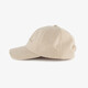 Dames pet met tekstopdruk beige
