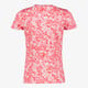 Meisjes sport T-shirt met print roze rood