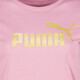 ESS Metallic No. 1 Logo dames sport T-shirt roze