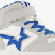 Blue box jongens hoge sneakers grijs blauw